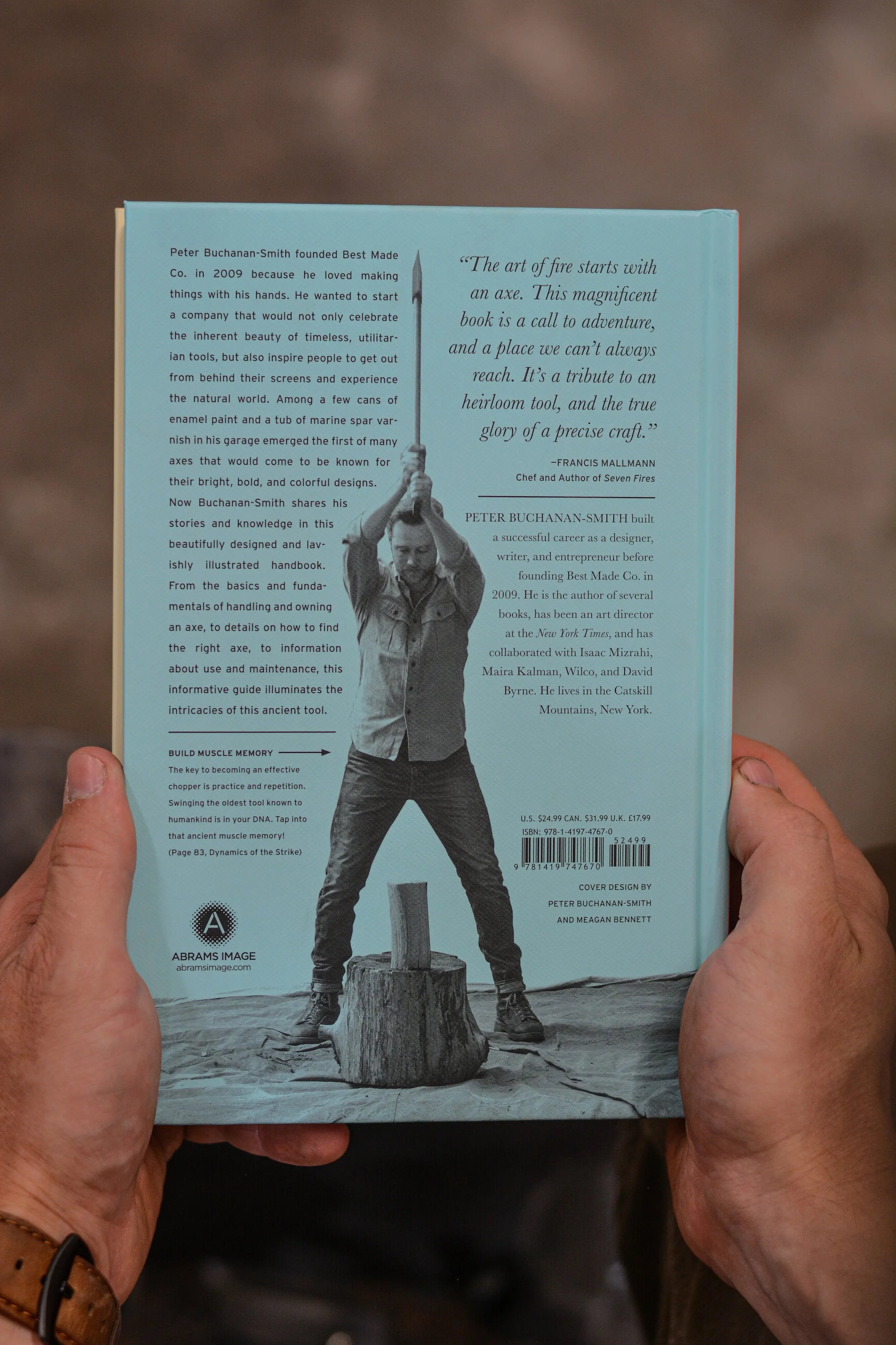 back of axe handbook