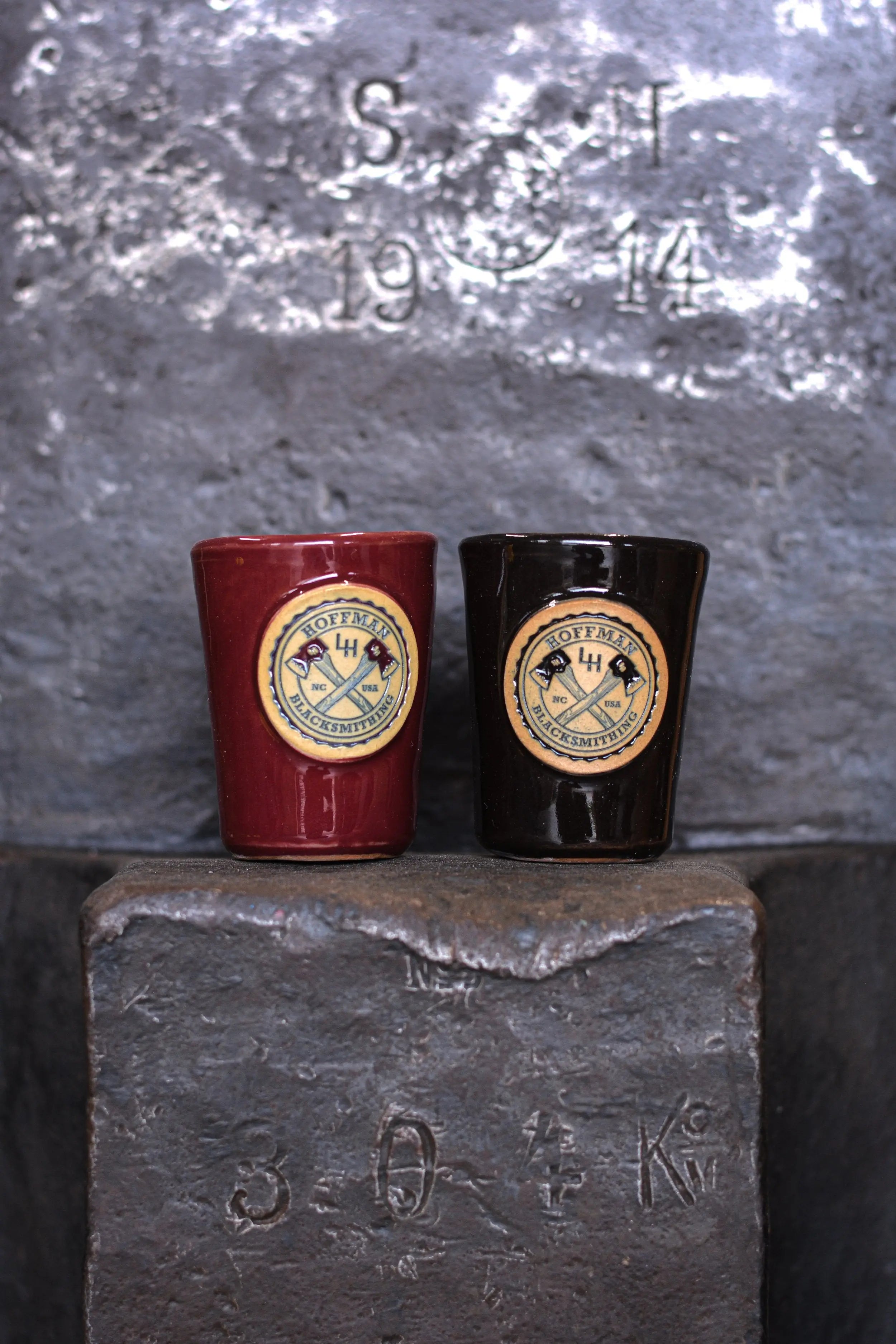 Hoffman Blacksmithing Handmade Mugs