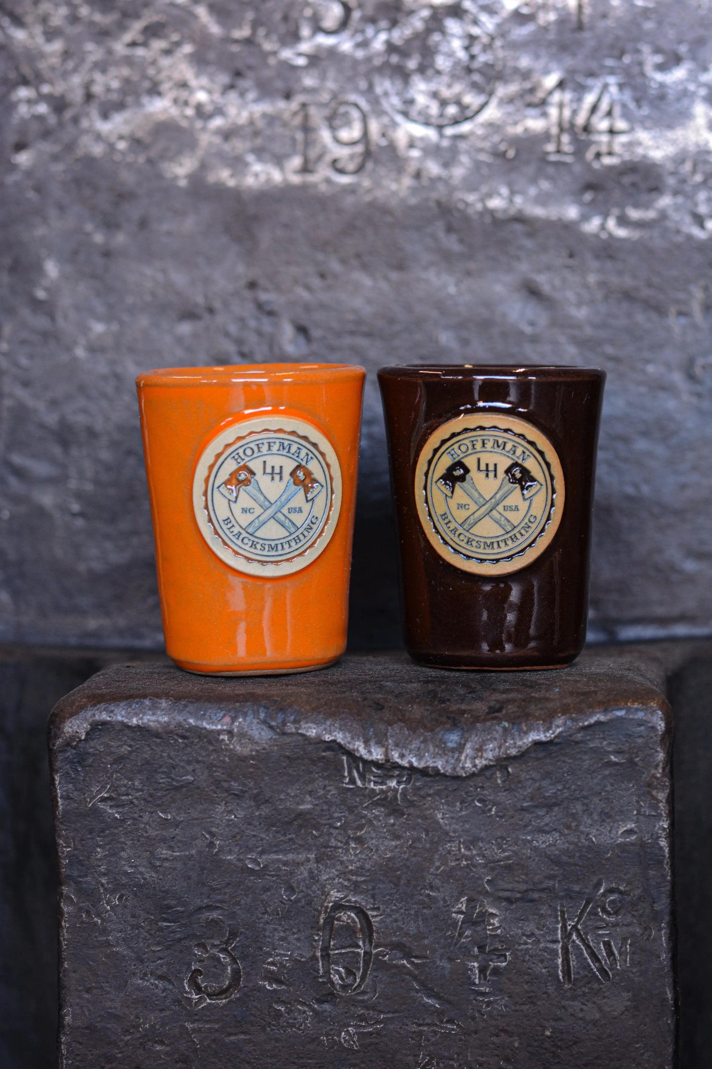 Hoffman Blacksmithing Handmade Mugs