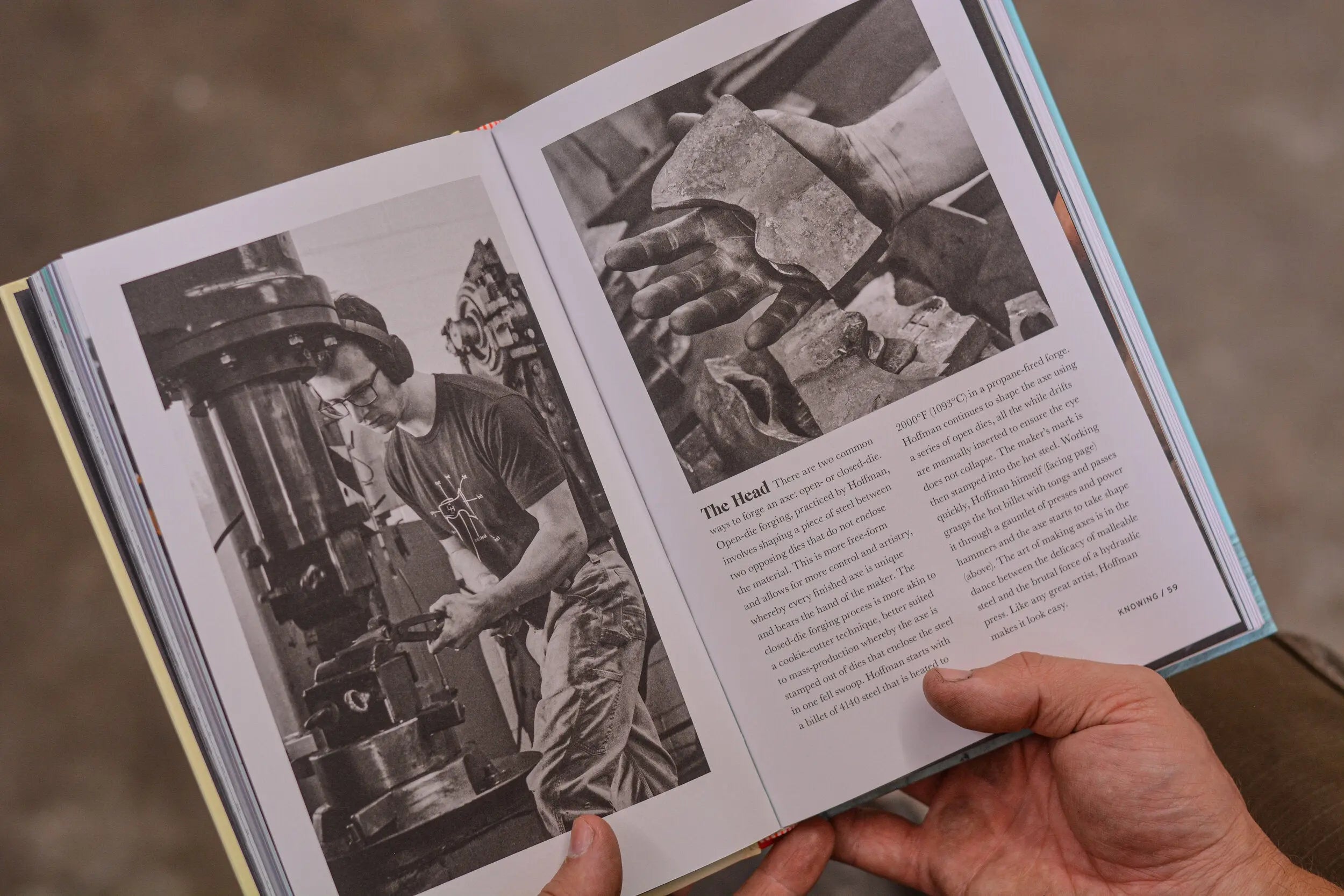 forging an axe book
