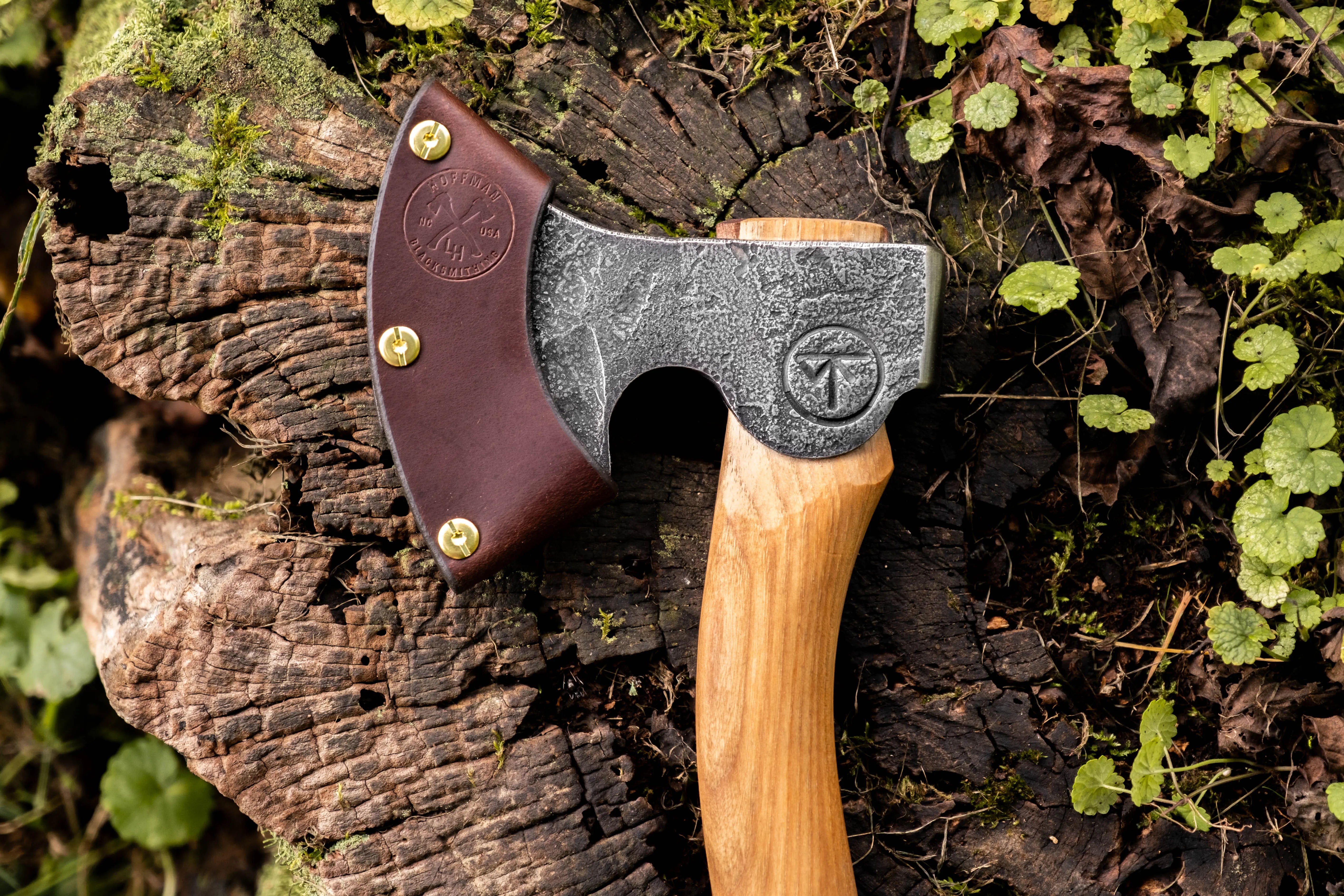carving axe sheath logo