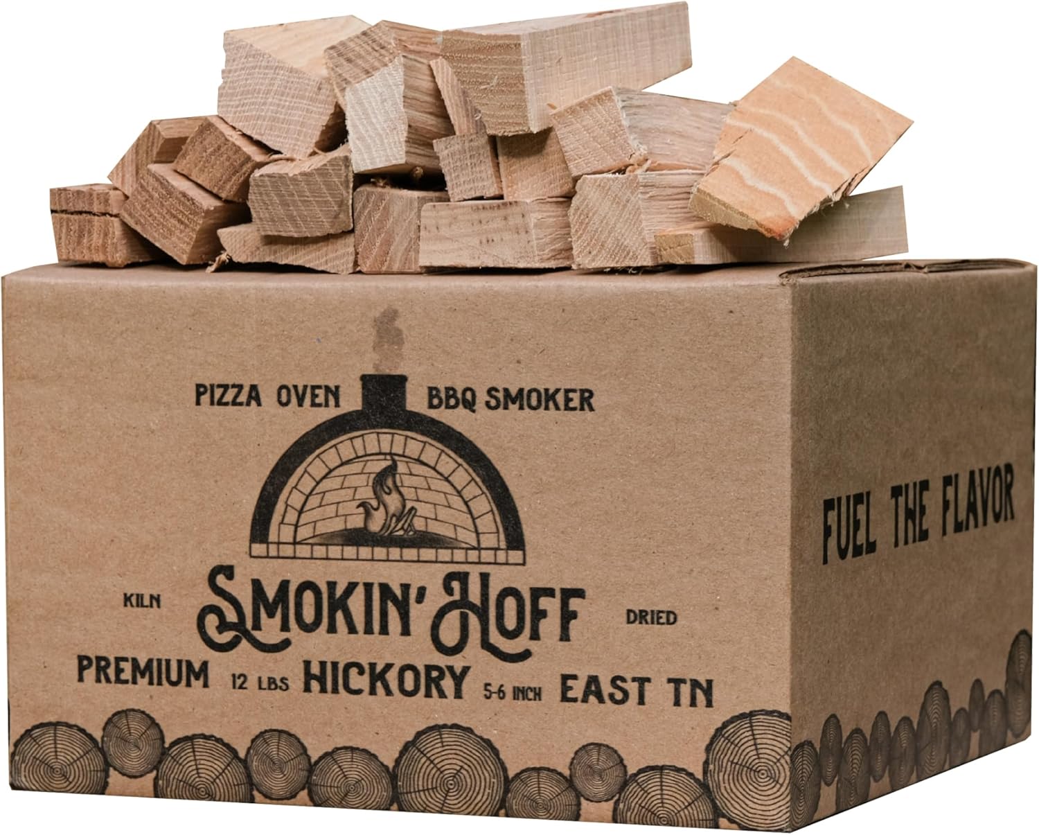 Smokin’ Hoff Hickory pizza oven BBQ wood