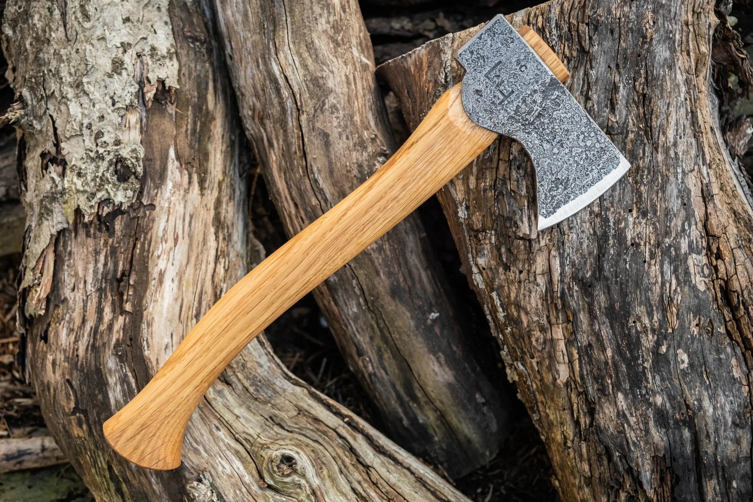 Mini Camper with Mis-stamp on White Oak Handle