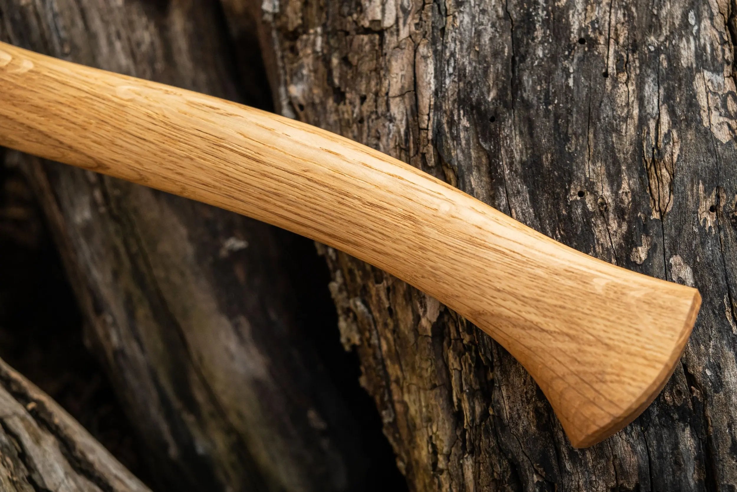 Mini Camper with Mis-stamp on White Oak Handle