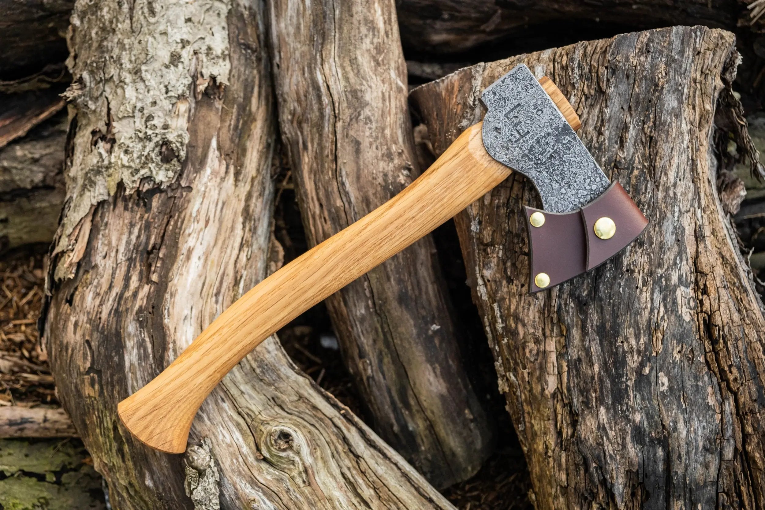 Mini Camper with Mis-stamp on White Oak Handle