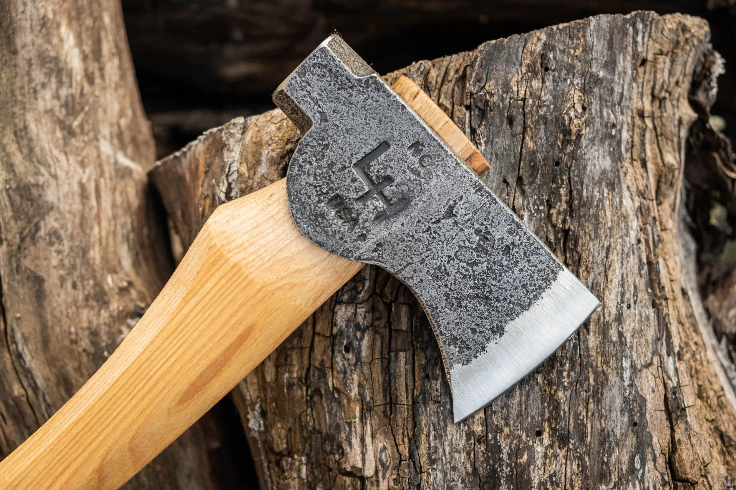 Trapper's Hatchet with Mis-stamp