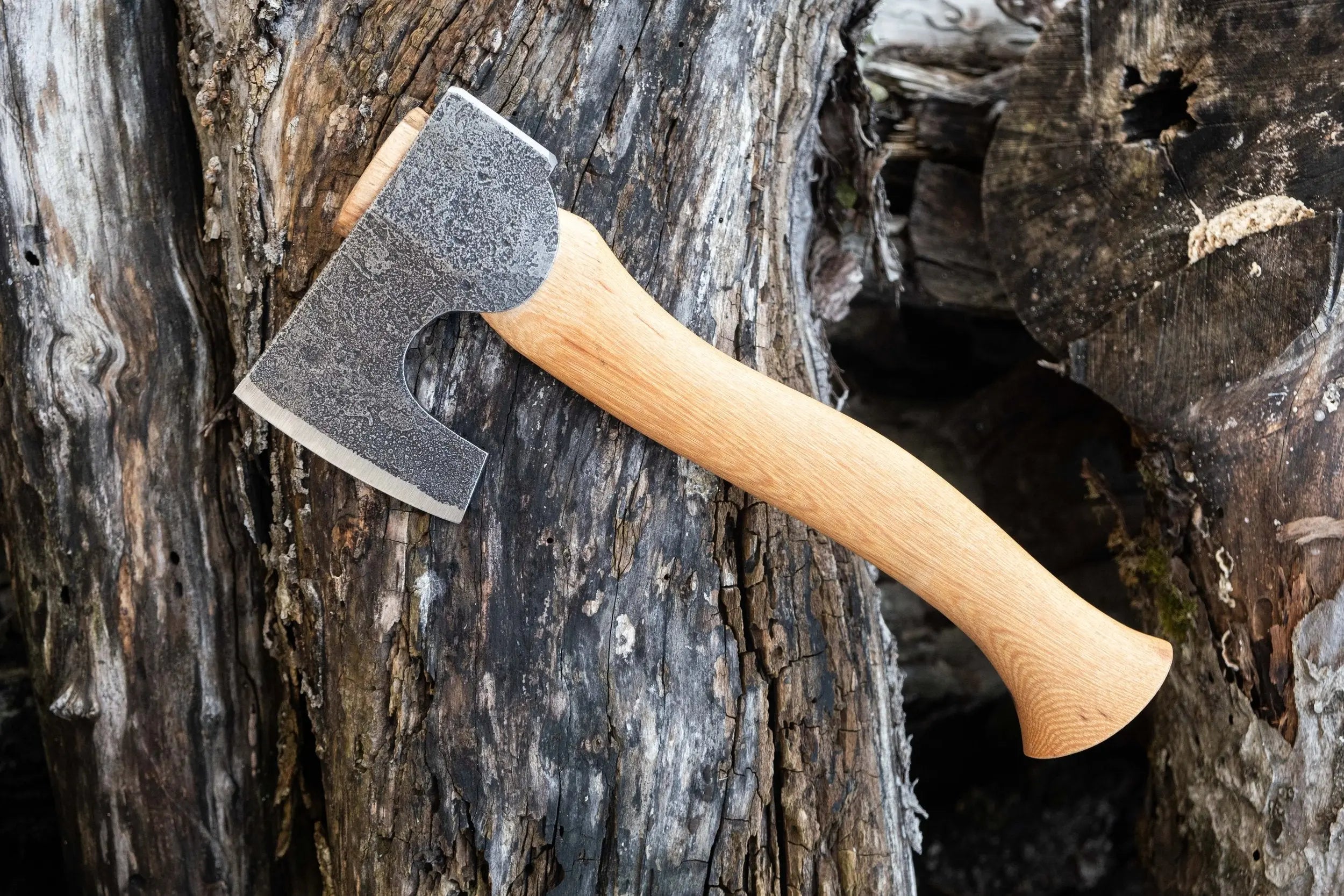Bearded Belt Carry Hatchet with Mis-stamp