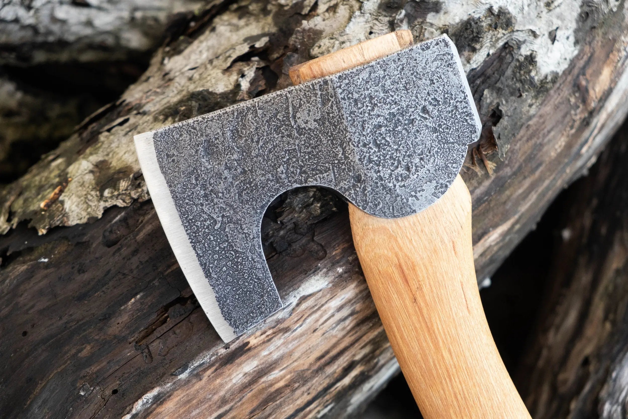 Bearded Belt Carry Hatchet with Mis-stamp