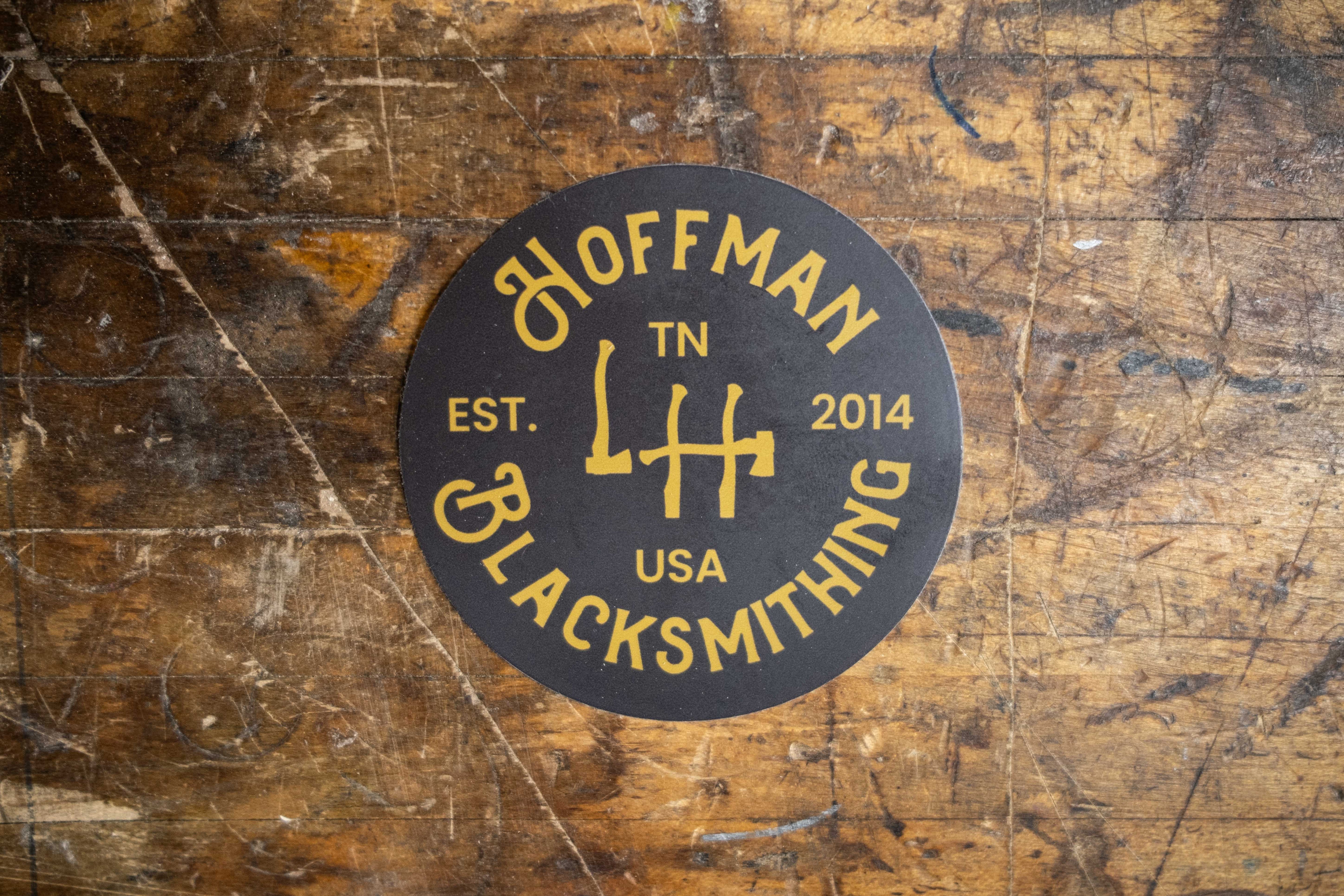 hoffman blacksmithing sticker
