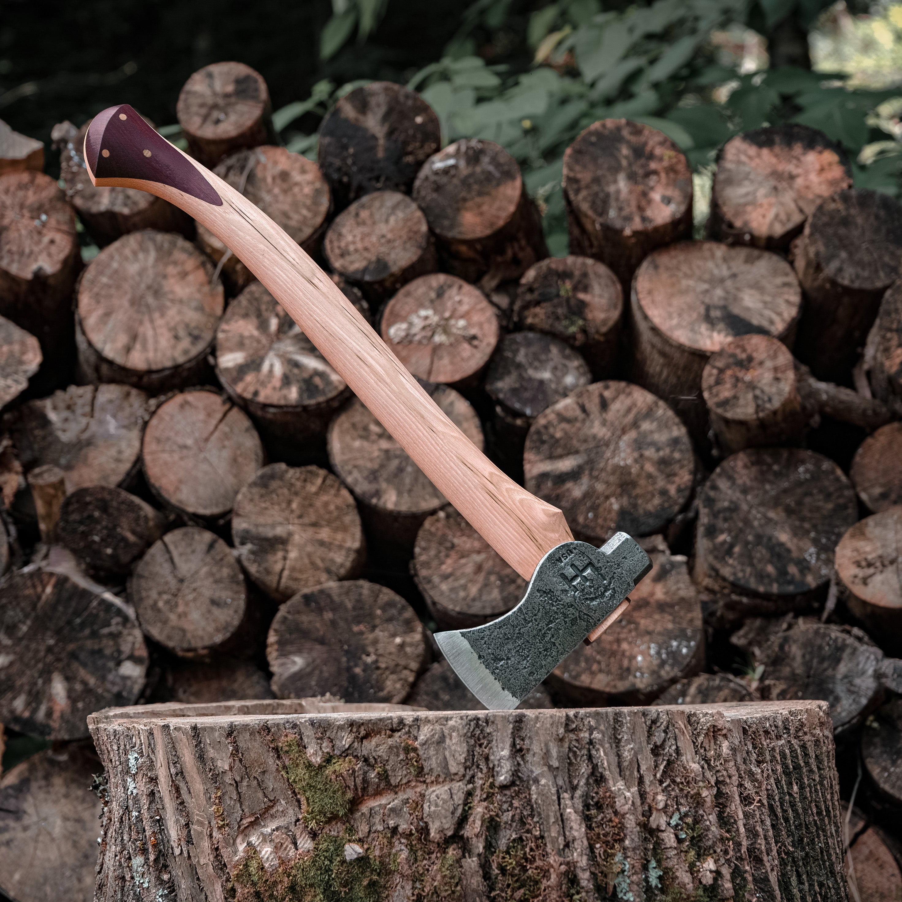 Trappers Hatchet with jatoba and hickory