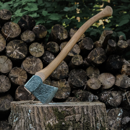 Mis-stamp 3LB rounded hunters poll axe