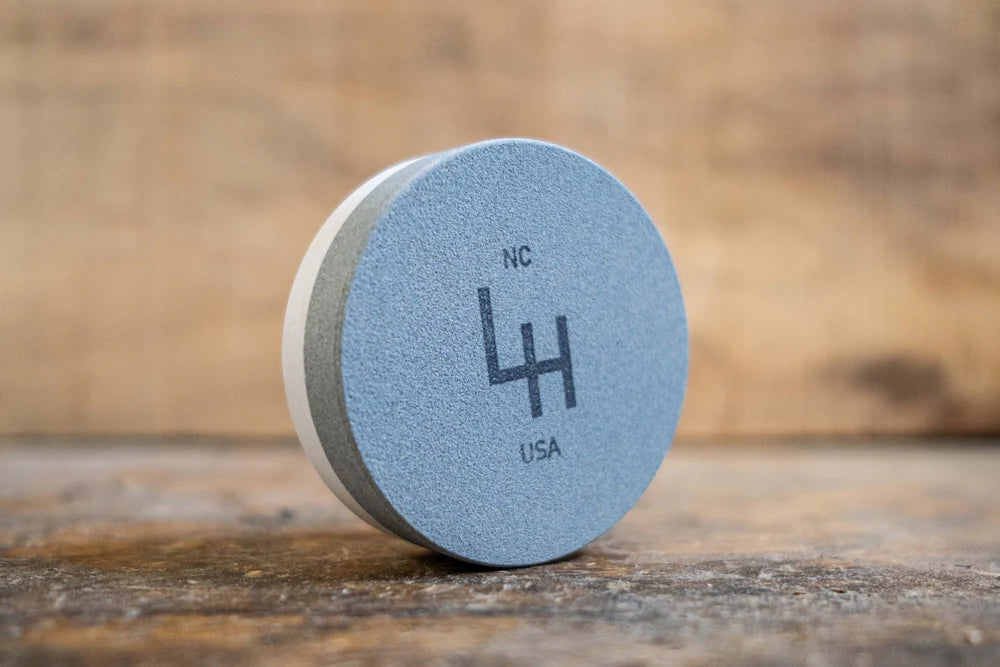 Axe Sharpening Stone - Arctic Fox Puck