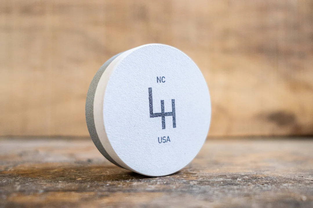 Axe Sharpening Stone - Arctic Fox Puck