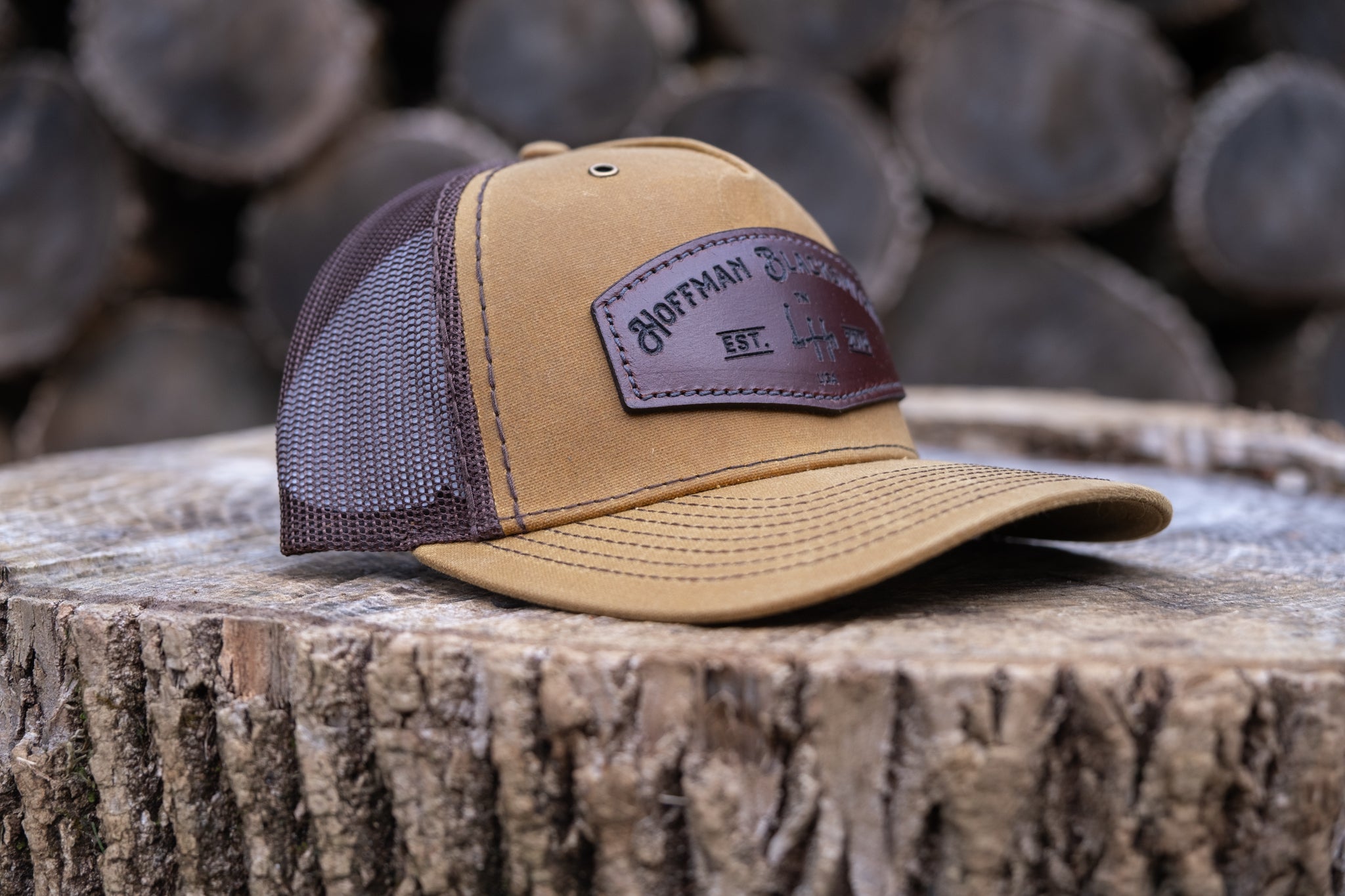 Waxed Canvas Truckers Cap